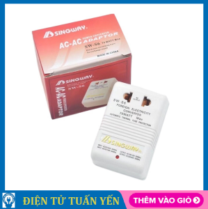Bộ chuyển đổi điện Singway 70W đổi từ 220V sang 110V và ngược lại dùng cho các thiết bị Nhật Mỹ Đài Loan...