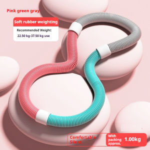 SG [READY STOCK] Soft Spring Hula Hoop Waist Training Portable Exercise Ring for Weight Loss and Core Training