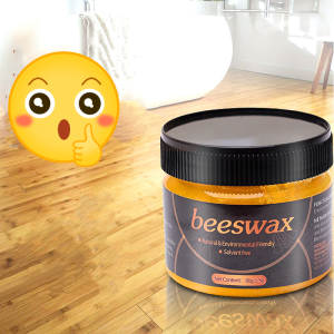 Sáp ong đánh bóng đồ gỗ sàn gỗ 80gr làm mới phục hồi màu gỗ vết xước bàn ghế tủ cửa gỗ-HAUSE