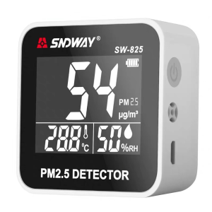 Mi Home PM2.5 Detector เครื่องวัดปริมาณฝุ่น 3in1 มี sensor วัดค่า PM2.5 วัดอุณหภูมิ วัดความชื้นในอากาศ เครื่องวัดค่าฝุ่นไร้สาย เครื่องวัดค่าฝุ่นขนาดเล็ก