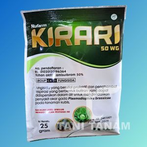 KIRARI 50 WG FUNGISIDA PENGENDALI PENYAKIT AKAR GADA KUBIS KOL