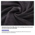Black Towel Microfiber Fabric 40cmx80cm / 35cmx75cm for Salon Bath Use Hair Dryer Water Absorb Towel S5549. 