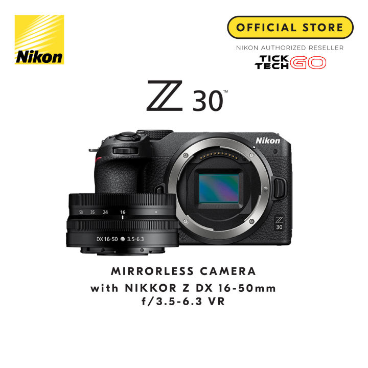 Nikon Z 30 Mirrorless Camera for Creators, Vlogging and Streaming Lazada