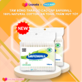 [BÁN CHẠY] Gói 100 que tăm bông SafeMall thân gỗ kháng khuẩn 100% cotton Natural, Bông gòn mềm mại, Tăm bông trẻ em cao cấp đa công dụng vệ sinh, trang điểm..., Tăm bông ráy tai trẻ em 100% cotton buds - Hàng Chính Hãng. 