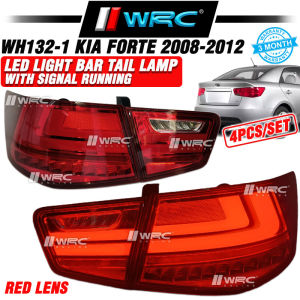 WH132-1 Kia Forte 2008 - 2012 Led Light Bar Tail Lamp With Signal Running ( Red Lens )