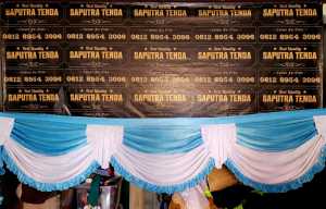 Rumbai Tenda atau Poni Tenda (Panjang 4m)