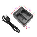 กล่องชาร์จแบต GoPro Hero 9/10/11/12/13 ของแท้ Charger Battery GoPro Hero 9/10/11/12  แท่นชาร์จ แบต แบบกล่อง  ( ที่ชาร์จ แบตเตอรี่ GoPro Hero 9 / GoPro Hero10 / GoPro Hero 11 / GoPro Hero 12 ). 