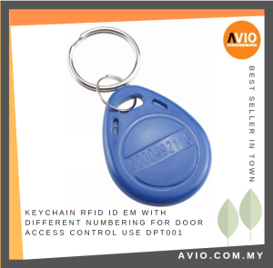 Keychain Keyfob Tag RFID ID EM Electromagnetic Lock Different Numbering Door Access Control DPT001