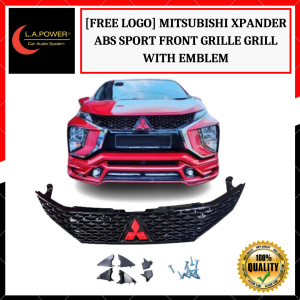 [ FREE LOGO ] MITSUBISHI XPANDER ABS SPORT FRONT GRILLE GRILL WITH EMBLEM