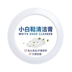 5IN1 White Shoes Sneaker Cleaning Cream Effective Stain Dirt Remover Whitening Solution Gentle Formula Shoes Sneaker Cleaning Brightening Whitening Decontamination Cream Reusable Portable Durable Use Krim Pembersih Pencuci Kasut Sekolah Kotor Putih 小白鞋清洁剂
