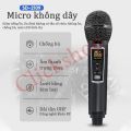 Loa karaoke bluetooth SORDA Vali sách tay SD-2109 cao cấp tích hợp 2 micro không dây hỗ trợ Bluetooth V5.0. 