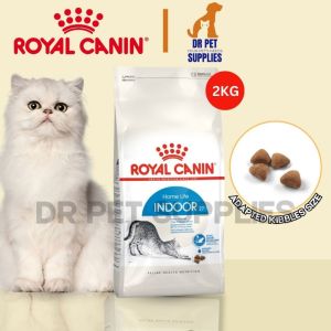 2kg Royal Canin Indoor 27 Cat Kibble Dry Pet Food Adult Cat Cats Hairball Odor Management Meal