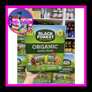 KẸO DẺO TRÁI CÂY HỮU CƠ BACK FOREST - ORGANIC GUMMY BEAR  date xa