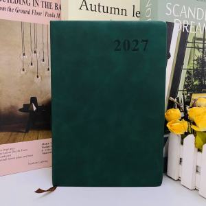 2026 Year Notebook Planner Journal Daily Diary Monthly Planner Leather Cover
