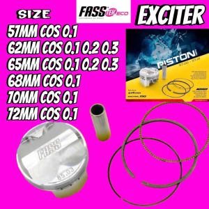 Bộ Piston 57626568707274 (cos 01-02 03) exciter Fasstek Racing ECO PHỔ THÔNG