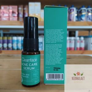 Cleanface Serum 20ml/Purbasari Serum Wajah/Serum Wajah Clean Face/Serum Wajah Acne Care/Serum Wajah Berjerawat/Serum Wajah Hydrating/nuface serum Whitening/Serum Wajah nu face/Serum Wajah Instan Whitening/Serum Memutihkan wajah/Original/Bpom/Nirmala69