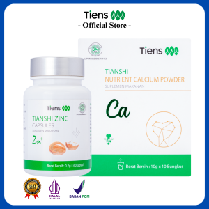 Tiens Peninggi Badan Dewasa dan Peninggi Badan Anak - Calcium Zinc Tiens Original