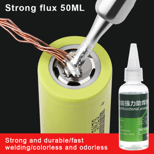 [tianjunmaoyi] DIY Accessories 60g Soldering Flux Liquid Solders Water For Stainless Steel Galvanized Sheet Copper Iron Battery Welding