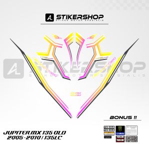 STIKER STRIPING JUPITER MX OLD 2005 - 2010 LC 135 GRAFIS 029
