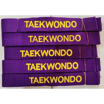 Đai màu TAEKWONDO đủ loại cho võ sinh phong trào