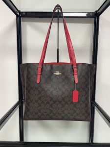 กระเป๋า Official Shop Classic Logo Vintage Canvas MOLLIE 25 กระเป๋าถือ 1665 ขนาด: 34 * 29 * 15 ซม