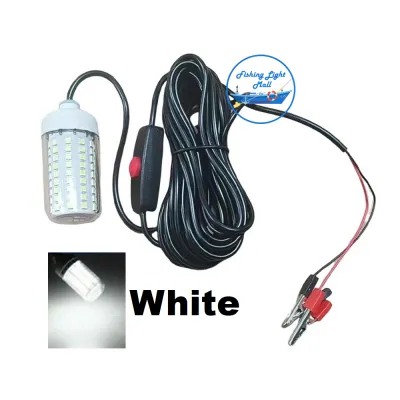 12V 13W 30W 50W LED Submersible Freshwater Saltwater Underwater Fishing Light Lamp