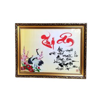 Thư pháp TRI ÂN Thầy cô. Quà tặng 20/11 8/3 20/10  sinh nhật tết. Tranh treo tường Quá tết thầy cô.