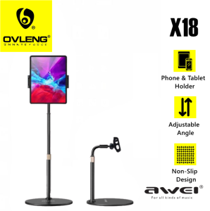 AWEI X18 Flexible Holder Stable and Non-Slip Base for Mobile Phones and Tablet
