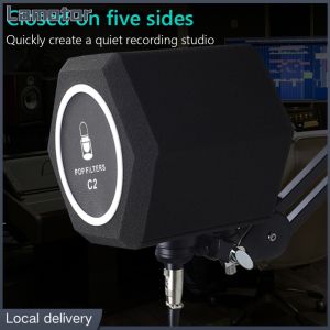 [Vktech] C2 Studio Screen Acoustic Filter Desktop Recording Microphone Noise Reduction