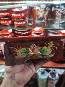 Đôn Gỗ Kê Tượng Khắc Hoa Sen