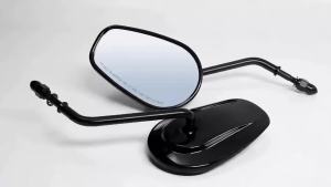 Motorcycle Mirrors For Harley Touring Road King Street Glide Fat Boy Softail Street Bob Sportster XL 883 1200 Dyna