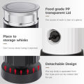 Cafelffe Automatic Electric Milk Frother Machine | Hot/Cold Latte Cappuccino Automatic Milk Warmer 230ml (3 pin Malaysia Plug). 