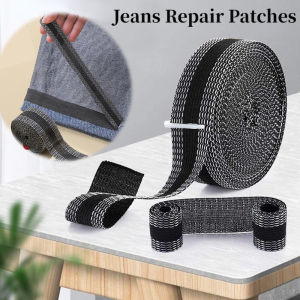 1/2/3/5M Băng Keo Dán Miệng Quần Tự Dính Rút Ngắn Mép Quần Băng Vải Cho Quần Âu Quần Jean Miếng Vá Quần Áo