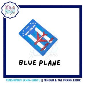 YUME SHOP -Luggage Tag Gantungan Tas Label Koper Tanda Pengenal ID Card Bagasi Travel Baggage Tag