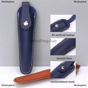 [COD] Modingdue 1ชิ้นกระเป๋ากรรไกรตัดผมหนังมืออาชีพ กระเป๋ากรรไกรตัดผมหนังวัวที่ใส่ของ