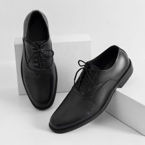 FORMAL OXFORD FULL BLACK |ManNeedMe x ARF| Sepatu Pantofel Pria Kantor / PDH