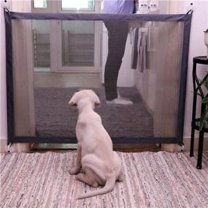 Pagar Jaring 180x75cm Net Penghalang Kucing Anjing Hewan Pintu Magic Gate TV1