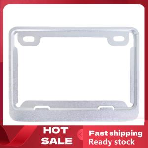 🚚【Local Express Delivery】🚚 Motorcycle License Plate Frames Universal Aluminum License Plate Holder License Plate Holders Frame