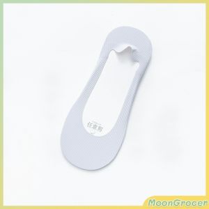 M.Grocer. Ice silk womens socks any cut boat socks thin ice silk silicone seamless invisible