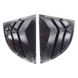 Car Quarter window Cover for HONDA civic 2006-2011 FD 2012-2015 FB Rear triangle Window Louver Caps