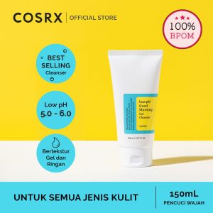 COSRX Low pH Good Morning Cleanser 150 ML Sabun Wajah Untuk Semua Jenis Kulit Best Seller