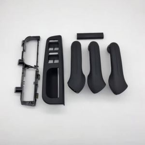 Interior Car Door Armrest Cover Panel Pull Handle Grab Cover Replacement For Volkswagen VW Bora Golf 4 MK4 Jetta 1999-2004