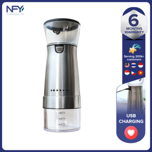 Electric coffee grinder portable USB charging household grinder small coffee machine