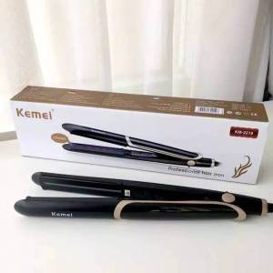 Catok Infrared 2in1 Styling dan Perawatan tanpa Merusak Kesehatan Rambut I Kemei KM-2219