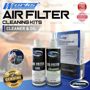 Works Engineering Simota Air Filter Cleaning Cleaner Kit Oil Sabun Cuci Penapis Minyak Service Sevicing Maintenance
