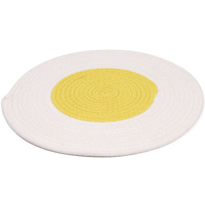 DY Loving 40cm Pet Cat Blanket Pad Cotton Rope Thread Hand-Woven Japanese Style Cat Scratching Pad Grinding Claw Board Wear-Resistant Dog Mat Claw Care Pet Sleeping Carpet Kitten Toy