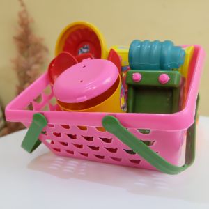 Family MAINAN MASAK MASAKAN COOKING SET KERANJANG / mainan masakan / mainan anak perempuan / masak masakan