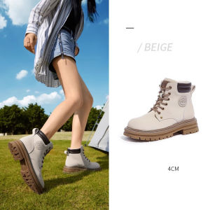 Cameljeans nữ Ủng bảo hộ cho hoạt động ngoài trời vào mùa thu đông thường ngày bốt cổ thấp