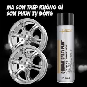 Sơn Xịt Mạ Bạc Chrome LIBITU - Chống Rỉ Sét Ố Vàng Phủ Bóng Bề Mặt Kim LoạiPhục Hồi Chi Tiết Hư Hại