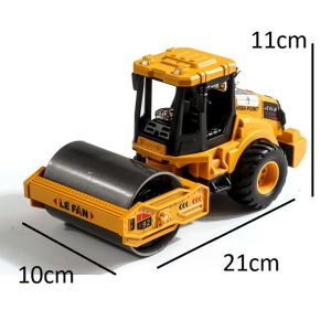 Đồ chơi xe lu tỷ lệ 1:21 so với xe thật GOOD TRUCK mới nhất 2022